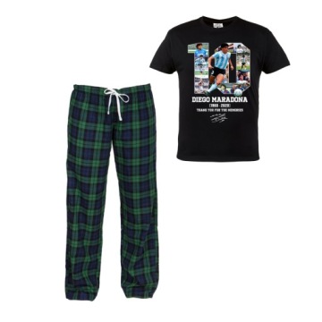 MĘSKA PIŻAMA NA PREZENT PIŁKA NOŻNA DIEGO MARADONA