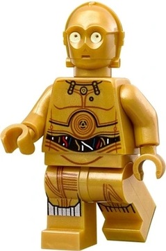 LEGO STAR WARS C-3PO Colorful Wires sw0700 75222