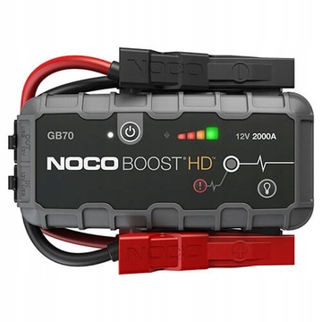 NOCO GB70 BOOSTER HD ПУСКОВОЕ УСТРОЙСТВО 12 В 2000 А + XGC4