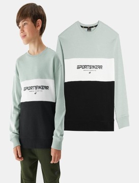 СПОРТИВНАЯ ТОЛСТОВКА ДЛЯ МАЛЬЧИКОВ 4F, БЕЗ МОЛНИИ