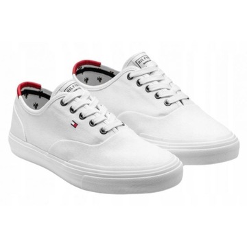 Męskie Buty Tommy Hilfiger Core Oxford Twill Sneaker M FM0FM02670 r.44