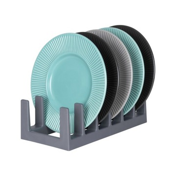 ПОДСТАВКА ДЛЯ КРЫШКИ ПЛАСТИНЫ КУХОННЫЙ ОРГАНАЙЗЕР ДЛЯ ЯЩИКОВ ШКАФА серый