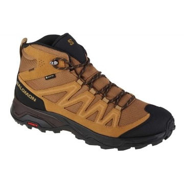 Salomon X Ward Leather Mid GTX 471818 47 1/3 Brązowe