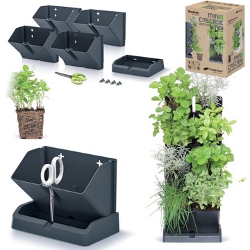 ВЕРТИКАЛЬНЫЙ САД МОДУЛЬНЫЙ ЦВЕТОЧНЫЙ ГОРШОК КАСКАД 8 МЕСТ