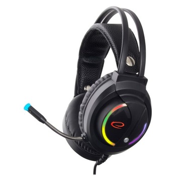 PODŚWIETLANE RGB SŁUCHAWKI GAMINGOWE DLA GRACZY