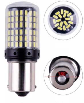 ЛАМПОЧКА 144 LED BA15S P21W 1156 REVERSE ULTRA POWER