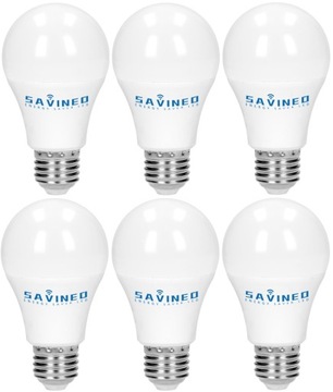 ZESTAW 6x ŻARÓWKA E27 LED 10W CCD
