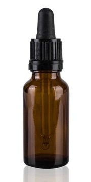 Butelka szklana brązowa 20ml z zakraplaczem
