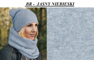 ТЕПЛЫЙ ГЛАДКИЙ КОМПЛЕКТ ШАПКА + ЮБКА * ЦВЕТА