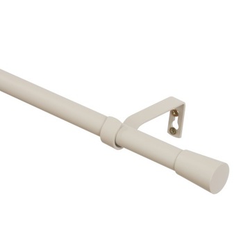 KARNISZ POJEDYNCZY METALOWY KASZMIR 19 MM / 400 CM KOLEKCJA SIMPLE
