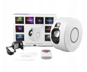Проектор Зірок Проектор Лазерний Нічник Aurora 3D Пульт + Батарейки