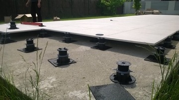 РЕГУЛИРУЕМЫЕ ТЕРРАСНЫЕ ОПОРЫ ДЛЯ ПОЗИЦИОННЫХ ПЛИТ PORNESS, 45-70MM