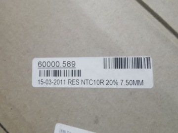 Termistor NTC EPCOS/TDK 10R 20% 7,5A