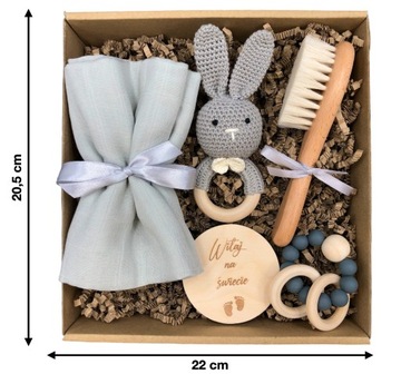 Подарок в новорожденной детской коробке готовый