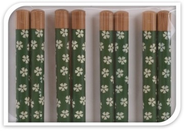 КИТАЙСКИЕ БАМБУКОВЫЕ ПАЛОЧКИ ДЛЯ ЕДЫ 4 ПАРЫ Отличная посуда для дома