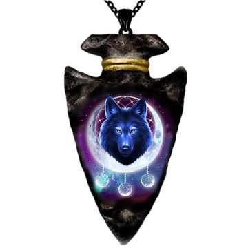 Gothic Crow Black Chain Pendant Necklace Hip Hop