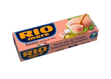 Rio Mare Tuńczyk w oliwie z oliwek 3x80g