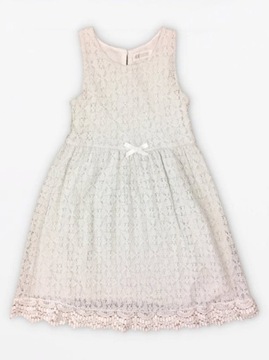 Платье, H&M, Белое, 134