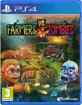 FARMERS VS ZOMBIES - NOWA GRA - PŁYTA Blu-Ray PS4 / PS5