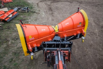 Pług śnieżny strzałkowy - profesjonalny 260 cm