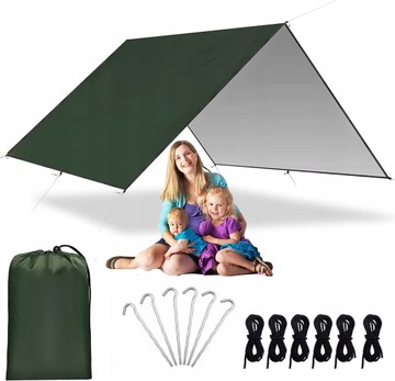 Водонепроницаемая термоткань для кемпинга TARP 3x3 м