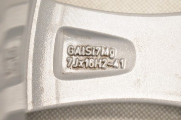 4× DISK HLINÍK ALFA ROMEO OE 7.0" X 16" 5X110 ET 41