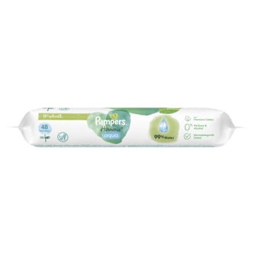 Влажные салфетки PAMPERS Harmonie Aqua для младенцев и детей 6х48 шт.