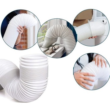 ВЫХОДНОЙ ШЛАНГ КОНДИЦИОНЕРА, ГИБКИЙ ВЕНТИЛЯЦИОННЫЙ ШЛАНГ, ДИАМЕТР 15 СМ