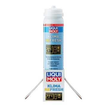 LIQUI MOLY KLIMA REFRESH МОЮЩЕЕ СРЕДСТВО КОНДИЦИОНЕР ВОЗДУХА КОНДИЦИОНЕР ВОЗДУХА СРЕДСТВО ДЛЯ КОНДИЦИОНИРОВАНИЯ ВОЗДУХА