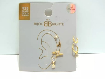 BIJOU BRIGITTE ZESTAW NA UCHO GOLD