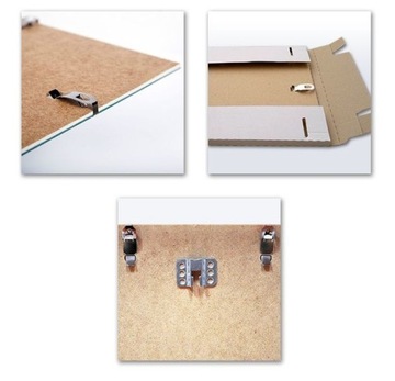 ANTYFRAME GLASS 50х70, 70х50 см рамка в белом футляре