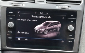 Volkswagen Golf VII Variant Facelifting 2.0 TDI 150KM 2019 Volkswagen Golf CLIMATRONIC , Grzane fotele, Aluminiowe Felgi, Czujniki PT, zdjęcie 6