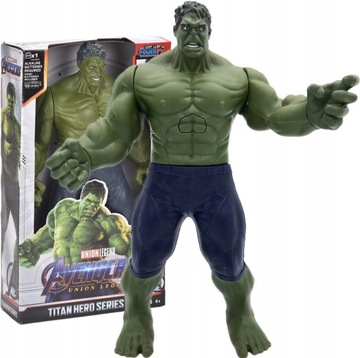 FIGURKA 30CM Avengers Marvel HULK dźwięk światło