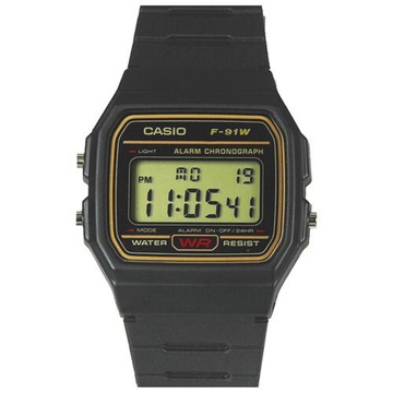 ZEGAREK CASIO F-91WG RETRO VINTAGE + PUSZKA
