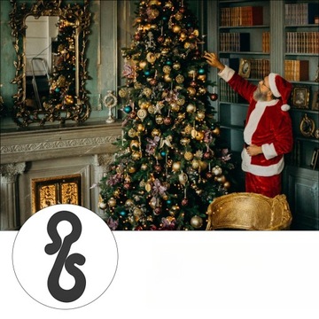 РОЖДЕСТВЕНСКИЕ КРЮЧКИ ДЛЯ ВЕШАЛКИ ДЕКОР