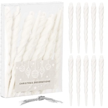 ZAWIESZKI CHOINKOWE NIETŁUKĄCE BOMBKI ZESTAW OZDÓB