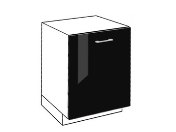 ecoModel Front do zmywarek FZ 60B Czarny Połysk