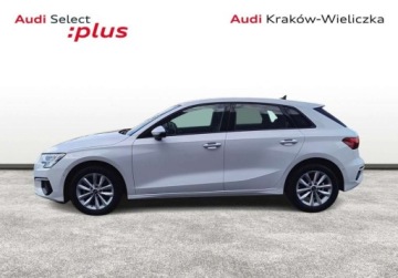 Audi A3 8Y Sportback 2.0 30 TDI 116KM 2022 Audi A3 Sportback Asystent parkowania, kamera cofania, czujniki pt, LED, s, zdjęcie 1