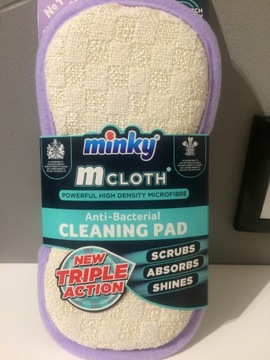 MINKY MCLOTH ANTYBAKTERYJNA ŚCIERECZKA FIOLETOWA