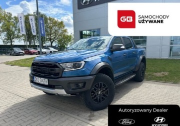 Ford Ranger V Podwójna kabina Facelifting 2019 2.0 EcoBlue 213KM 2021 Ford Ranger Raptor 2.0 EcoBlue 213KM Automat 4X4 SalonPL FV23 2.0 Diesel