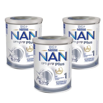 NAN OPTIPRO Plus 1 HM-O Mleko początkowe 3x800g