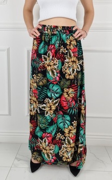 ЖЕНСКАЯ ЮБКА ДО ЩИЛИЩА С ЦВЕТАМИ - ЦВЕТА
