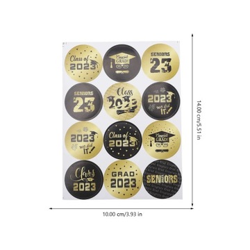 Naklejki Studentów Gratulacje Absolwentów Pre