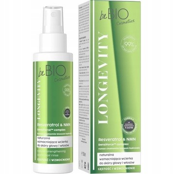 beBIO LONGEVITY GĘSTOŚĆ WZMACNIAJĄCA WCIERKA 100ml