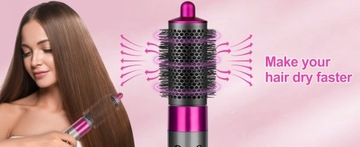 Круглая щетка для очистки фильтра Dyson Airwrap Tool, фиолетовая