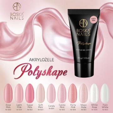 DIVINE NAILS АКРИЛОГЕЛЕВАЯ СИСТЕМА - POLYSHAPE - АКРИЛОГЕЛЬ - ВЫБОР ЦВЕТА 30G