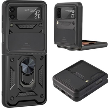 Etui SpaceCase Camring do Galaxy Flip Z 3 + Folia