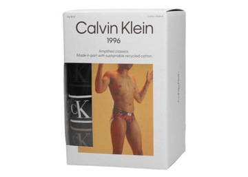 Calvin Klein Slipy 000NB3581A S Hip Brief 7PK