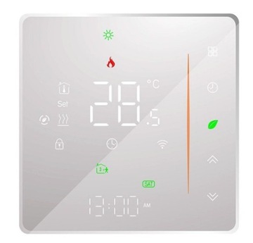 КОМНАТНЫЙ ТЕРМОСТАТ WIFI TUYA ДЛЯ БЕСПРОВОДНОГО КОТЛА ДЛЯ КОНТРОЛЛЕРА ПЕЧИ