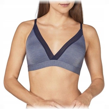 Sloggi by Triumph Biustonosz niebieski braletka Wow Embrace r. XS/34